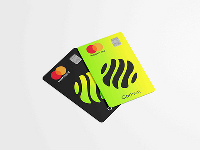 Carlson Bank Cards abstract bankcards branding creditcard digitalbank gradient graphic design logo modernlogo symbol