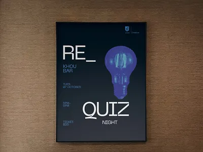 RE_ Poster and Presentation branding logo