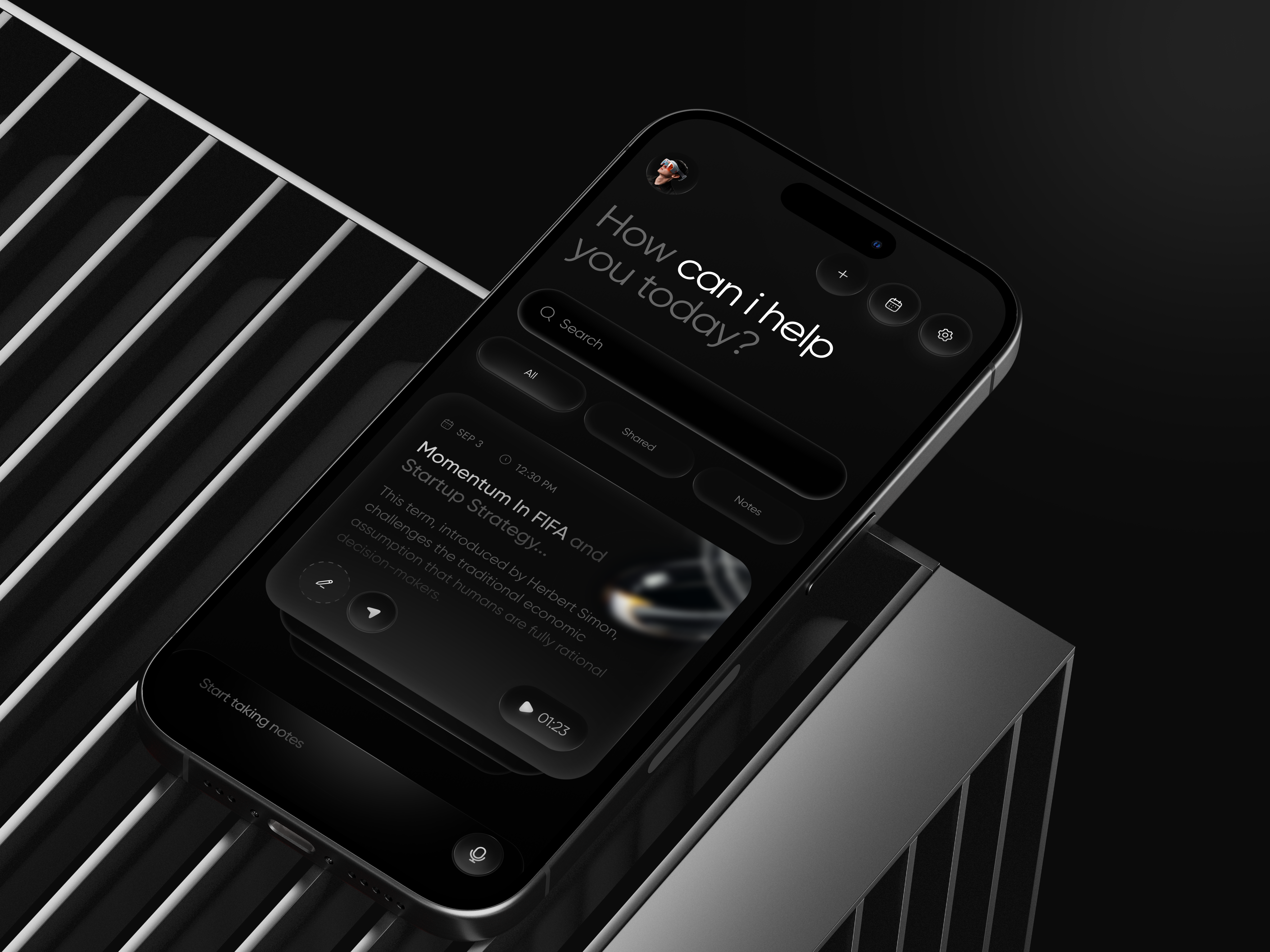 Example of Free Mobile App Redesign Concept
