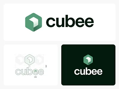 Cubee — The Logo Overview brand brand design brand identity brand system branding branding guidelines clean energy dtail studio energy brand identity logo logo design logo mark logo symbol minimal design moder branding smart energy smart home symbol design visual identity