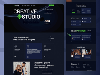 Startup Agency Landing Page – Modern Business Website Template agency business template clean design corporate creative digital agency landing page minimal modern design professional responsive saas startup startup website technology ui ux web design web ui website template