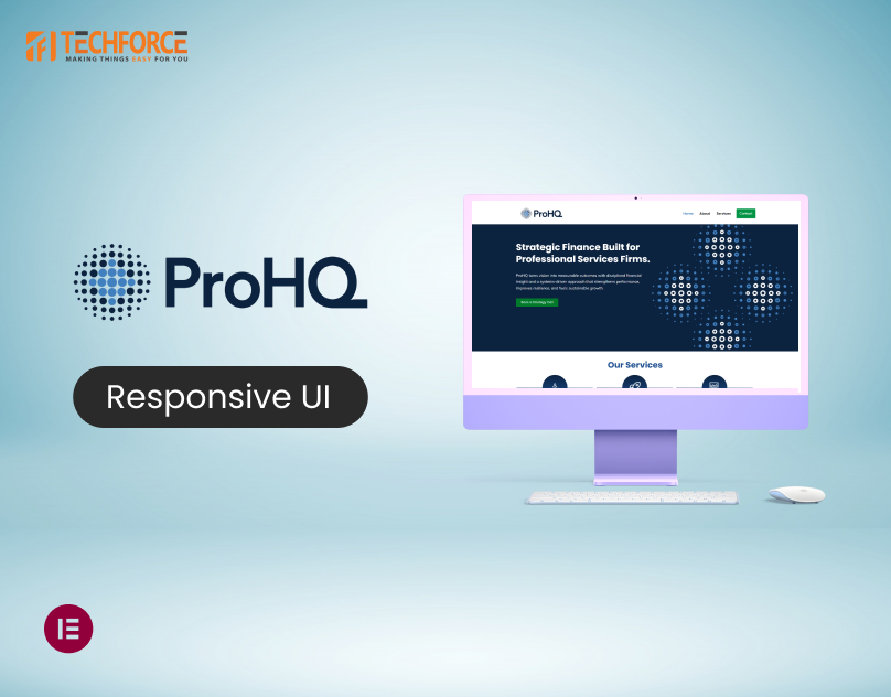 ProHQ - Responsive UI branding ui webdesign