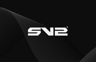 SV2 - Fitness Brand Logo branding creative font custom fonts custom typography design fitness branding fitness logo graphic design gym logo illustration letter logo logo typography typography logo vector y2k logo