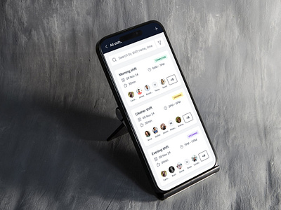 Skedy — The Smart Shift and Employee Management App appdesign appuplabs designproject humanresource topappdevelopmentcompany ui uiux uiuxcasestudy ux