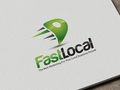 Fast Local Logo Design branding clean creative design fast green local logo marketing modern motion moving print professional sleek ui web