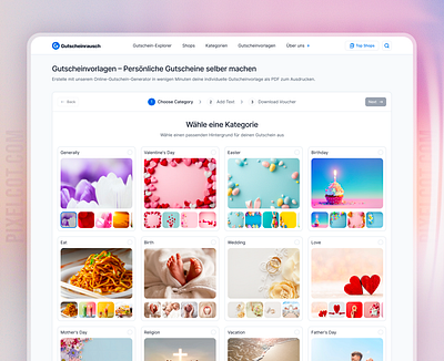 Landing page for Voucher template creation black friday coupon design coupon page design dashboard dashboard design design e commerce landing page landing page design pixelcot designs product design product designer saas landing page senior uiux designer shopify design shopify store ui user experience ux voucher sale