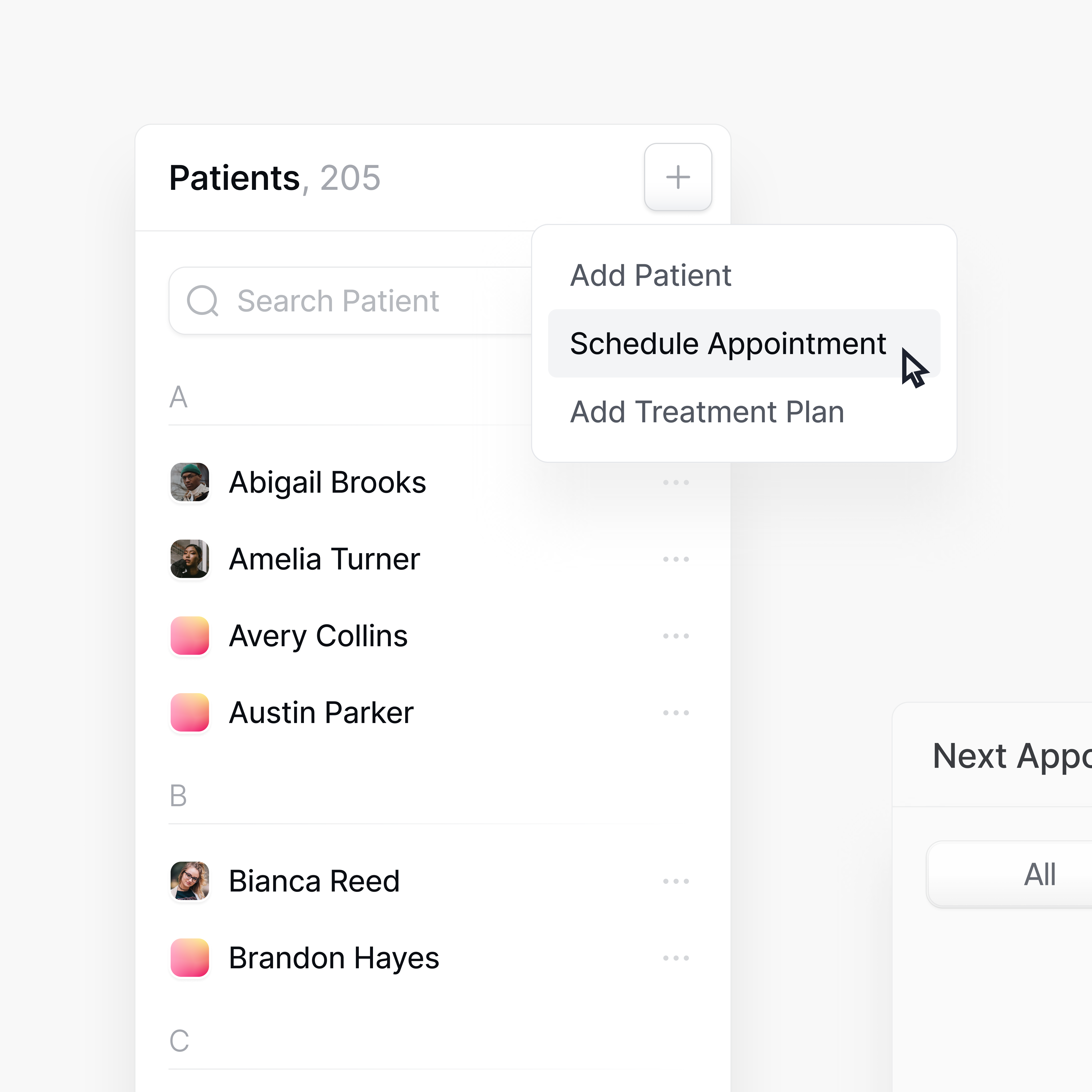 Medical Saas Dashboard clean dashboard interface medical medical dashboard product product design saas saas app saas dashboard saas ui ui ux
