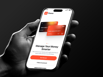 Finexa - Finance & Banking Mobile App Onboarding app banking design finance invest mobile onboarding stock ui ux