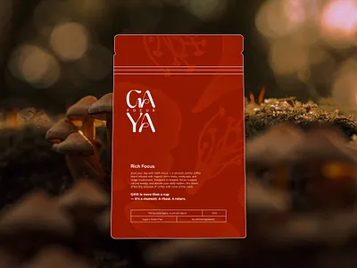 Gaya: Packaging branding graphic design logo