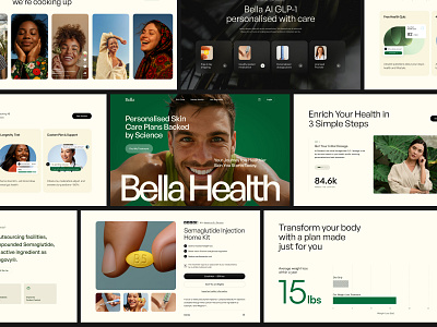 Telehealth & Wellness - Website Design doctor ecommerce fitness website glp1 treatment landing page landing page design medication nad product design semaglutide sexual health shopify shopify website telehealth telehealth wellness telehealth website web design website design weight loss wellness