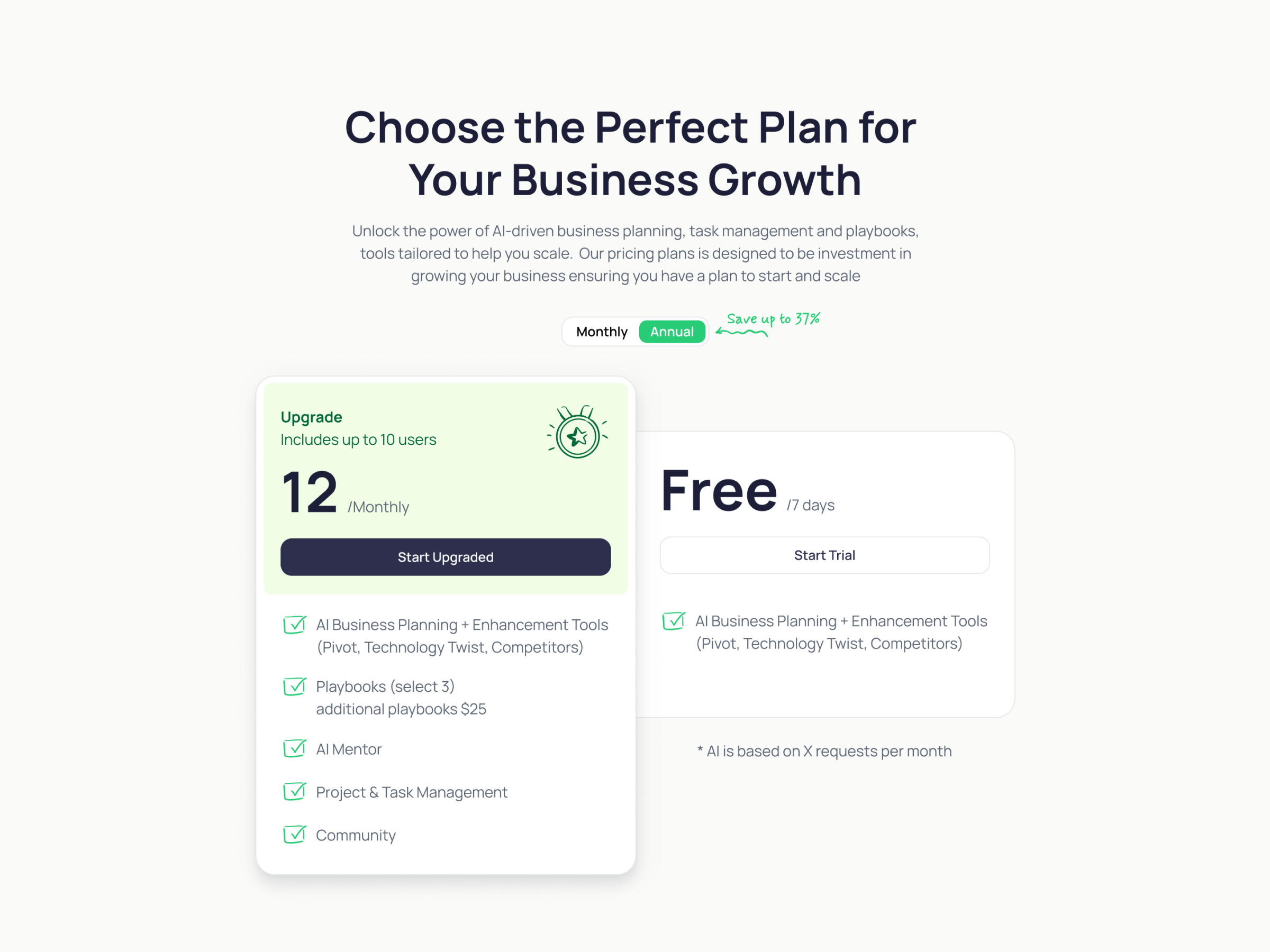 SaaS Website - AI Playbooks & Project Management | Web Design by ...