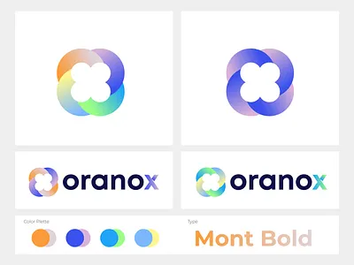 Modern abstract letter O X logo design branding concepts abstract logo ai blockchain branding colorful logo crypto futuristic icon identity letter o logo letter x logo logo logo design logo designer modern logo negative space logo print saas software logo web3