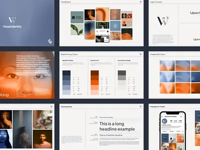 Upwrite Consulting: Brand Identity Guidelines branding graphic design logo
