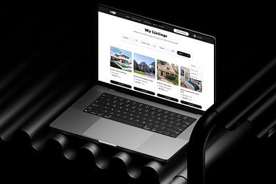 Product Listing Website — Modern UI/UX Design branding real estate real estate web design real estate website typography ui ui ux ux web design