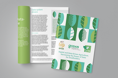 Global Open Data Report | GODAN graphic design illustration nonprofit print publication