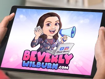 Cartoon Portrait Reporter Illustration, Podcast Logo Design 2d beehaya branding cartoon design illustration journalist logo podcast portrait reporter social media vector