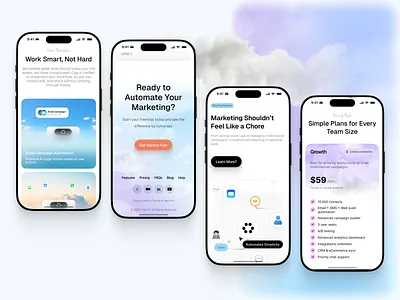 AutoWeave – Responsive Web Design auto marketing design bento design graphic design landing page marketing responsive responsive design ui ui marketing design ui responsive ux ux design website design