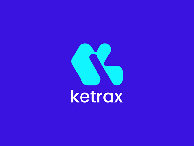 Ketrax | Modern “K” Logo for Tech, AI, Startups & Lifestyle ai app logo brandidentity branding creative agency creative logo digital marketing agency logo digital solutions k logo design letter k logo logo logo trend 2025 logodesign logotype modern logo saas startup branding startup logo tech logo technology logo