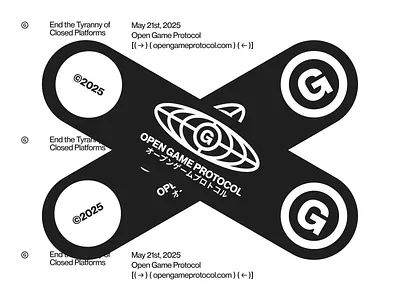 Branding explorations Ⓖ branding crypto game layout protocol typography