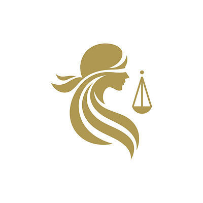Elegant Lady of Justice Law Logo for Sale attorney buy classy elegant feminine for sale graphic design group lady law lawyer legal litigator logo of justice office premade purchase ready made solicitor