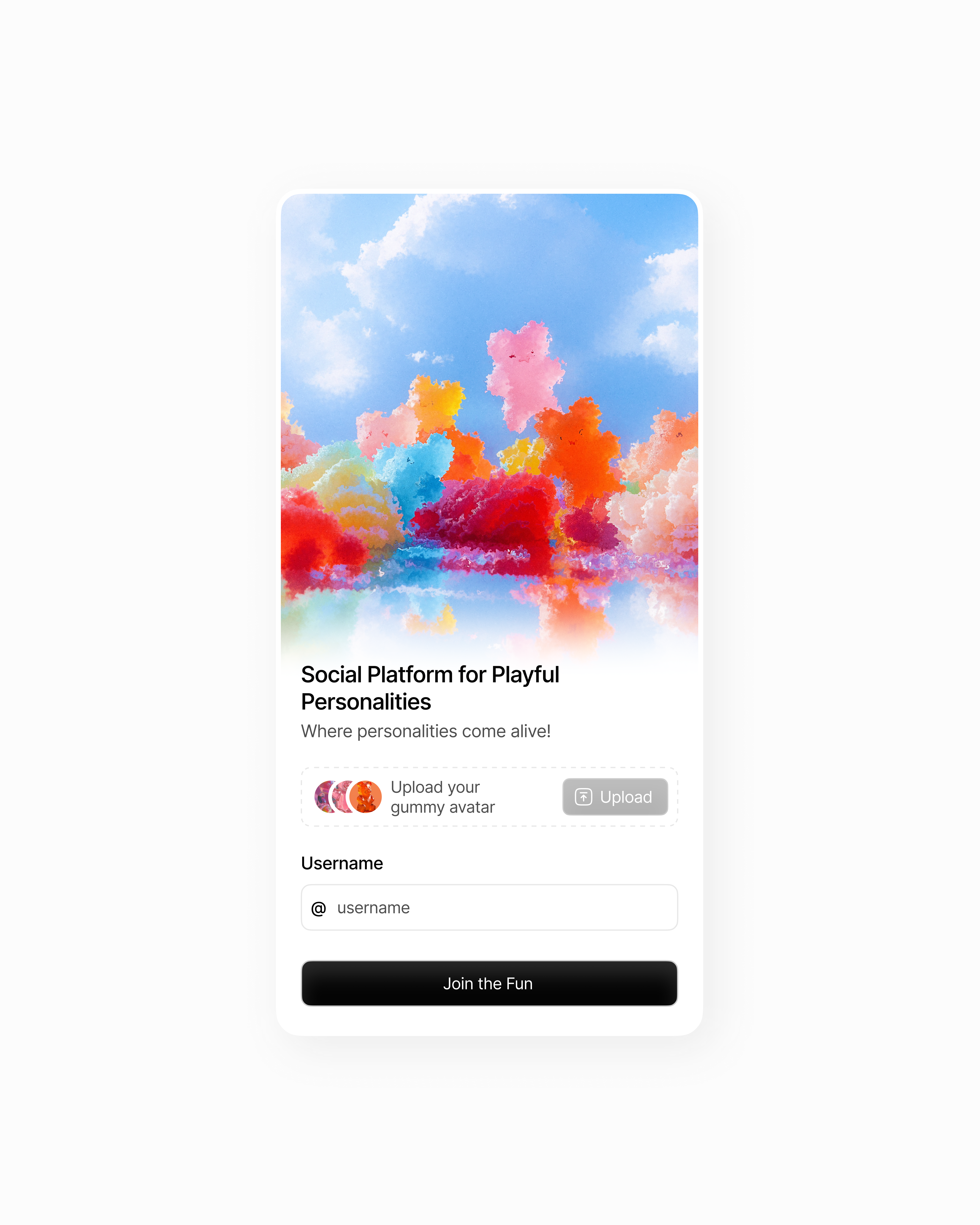 Card UI Exploration card card component clean minimal startup tech ui ui design ui exploration