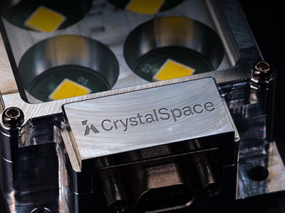 Brand & web for CrystalSpace brand design brand identity branding dark design graphic design logo logo design minimal rebranding visual identity