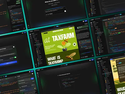 Codient AI Code Editor Dashboard ai code editor ai developer tool code interface codient coding assistant dark mode ui dashboard ui design to code developer tool figma to code modern dashboard product design saas ui ux design web app design