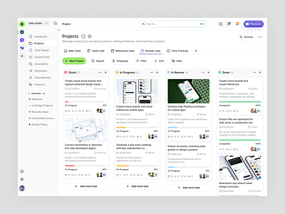 Project Management Web App Design app design dark theme dashboard ui management dashboard product design project management projects task management ui design web web app web design web design inspiration web ui website website design