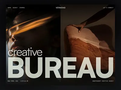 Vérmond — Premium Framer Template for Creative Professionals art direction clean design creative agency creative direction creative website design inspiration design portfolio design system digital studio framer site framer template minimal design modern web responsive design studio website template design typography lovers ui ux web design