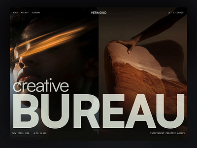 Vérmond — Premium Framer Template for Creative Professionals art direction clean design creative agency creative direction creative website design inspiration design portfolio design system digital studio framer site framer template minimal design modern web responsive design studio website template design typography lovers ui ux web design