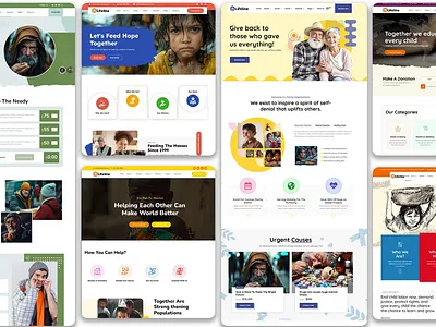 Lifeline Version 11 | Modern Nonprofit Design charitywebsite lifeline nonprofitdesign responsivedesign version11 websiteshowcase wordpresstheme