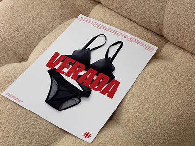 VERADA | Lingerie brand | Identity brand design brand identity branding corporate identity design graphic design illustration logo ui vector
