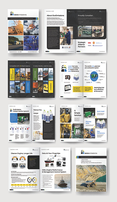 Product Catalog booklet brochure catalog design eco flyer fuel graphic design graphicdesign marketing product
