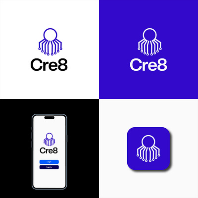 Tech Company Logo Design custom logo design logo graphics design logo logo creator logo maker minimallogo moderndesign techlogo