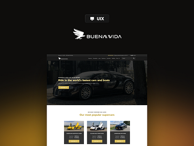 UIX: Buena Vida ui user experience user interface ux web web design website