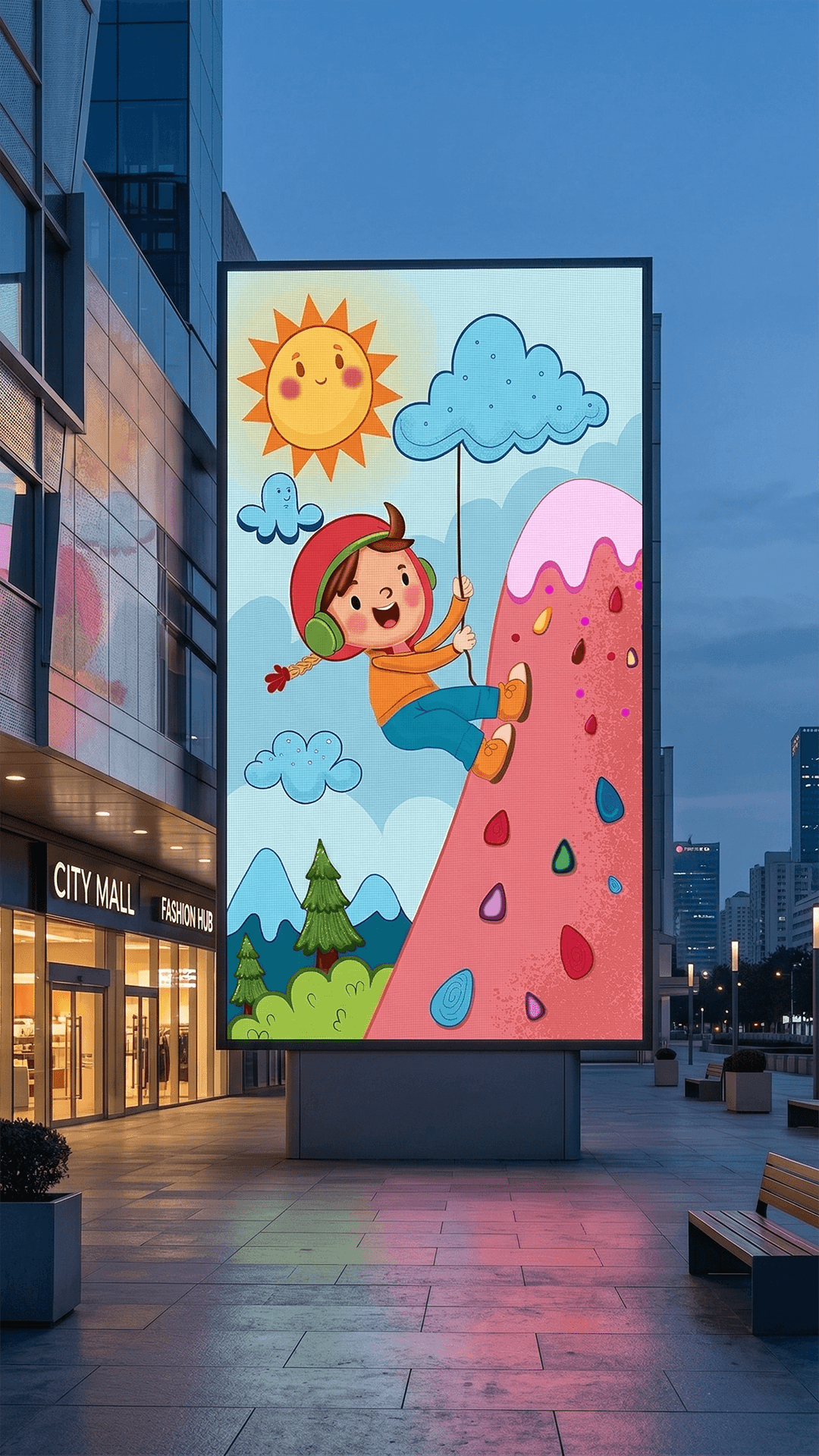 Ice Cream Commercial Animation advertising animation commercial digital ad food campaign frozen dessert ice cream motion graphics product animation promo promo animation vector