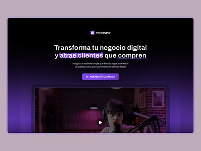 Landing page VSL | Digital Business canva closer course digital digital business hotmart infoproductos infoproducts landing page landingpage marketing marketing digital paginadevendas paginaventa pagindadeventa páginadeventa venta vsl