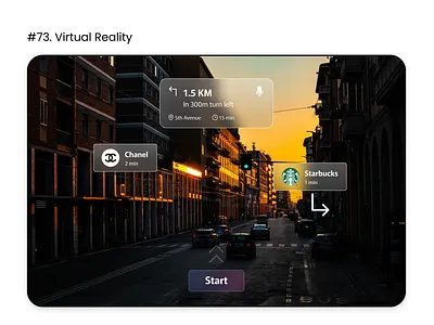 Daily UI 073 : Virtual Reality 73 dailyui design reality ui ux virtual reality vr