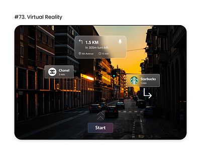 Daily UI 073 : Virtual Reality 73 dailyui design reality ui ux virtual reality vr