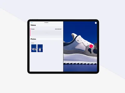 Eclipse - Video packshot interface ipad ui ux