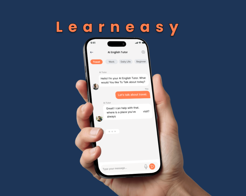 English Learning App ui