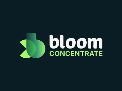 Bloom Concentrate brand brand and identity branding design graphic graphic design identity logo
