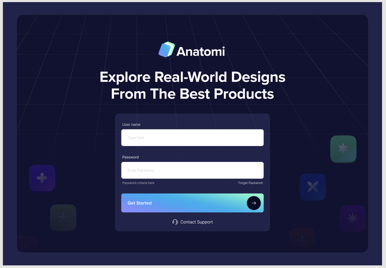 Sign in ui ux website