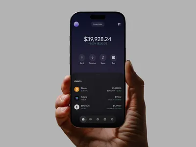 NeoBank Crypto Wallet - Glassmorphism UI app app concept bank crypto design em finetech glass glassmorphism idea liquid glass minimal mobile app mobile ui ui ux wallet wallet app web web 3