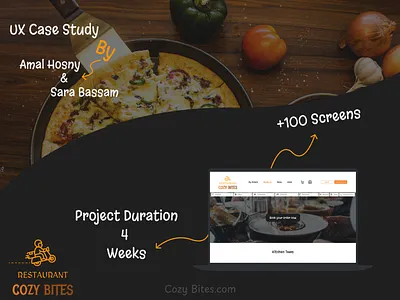 Cozy Bites Resturant Website branding figma uiux ui