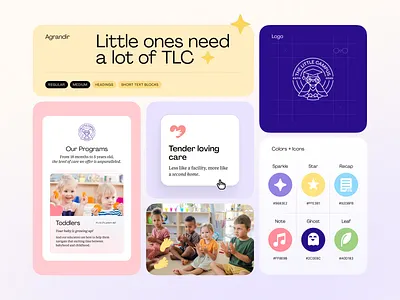 Brand Identity & Web Design for The Little Campus branding design design studio graphic design icon illustration interface logo typography ui user experience user interface ux web web design webdesign website website design website development