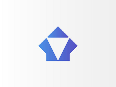 Letter V Logo Design ai logo artificial logo brand branding design icon identity letter v logo logo design logo designer logomark logotype real estate v v icon v logo