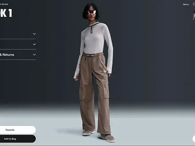 Nike Looks e commerce ecommerce figma motion graphics nike photoshop ui ui design uiux ux ux design web design web development webflow website