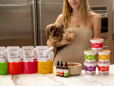 Maw&Paw - Dog Food & Supplements Full Packaging Design dog dog food dog packaging dog supplement dogs dogs food food packaging packaging packaging design pet pet packaging pet supplements pets pets packaging pets supplement