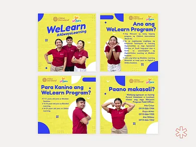 WeLearn FB Ad Images graphic design